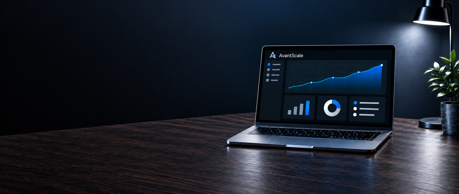 AI-powered search visibility and digital growth analytics dashboard